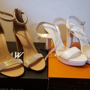 High heels shoes, pumps, David's Bridal